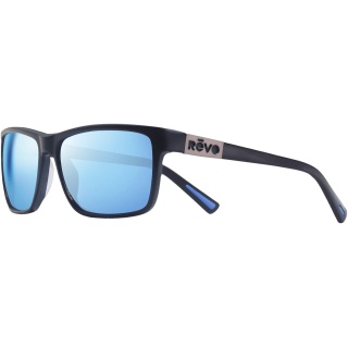 REVO Sonnenbrille Winston Polarisiert (Glasfarbe: Blue Water) schwarz matt - 1 Brille